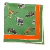 Seaward & Stearn Africa Scene W/ Green & Coral