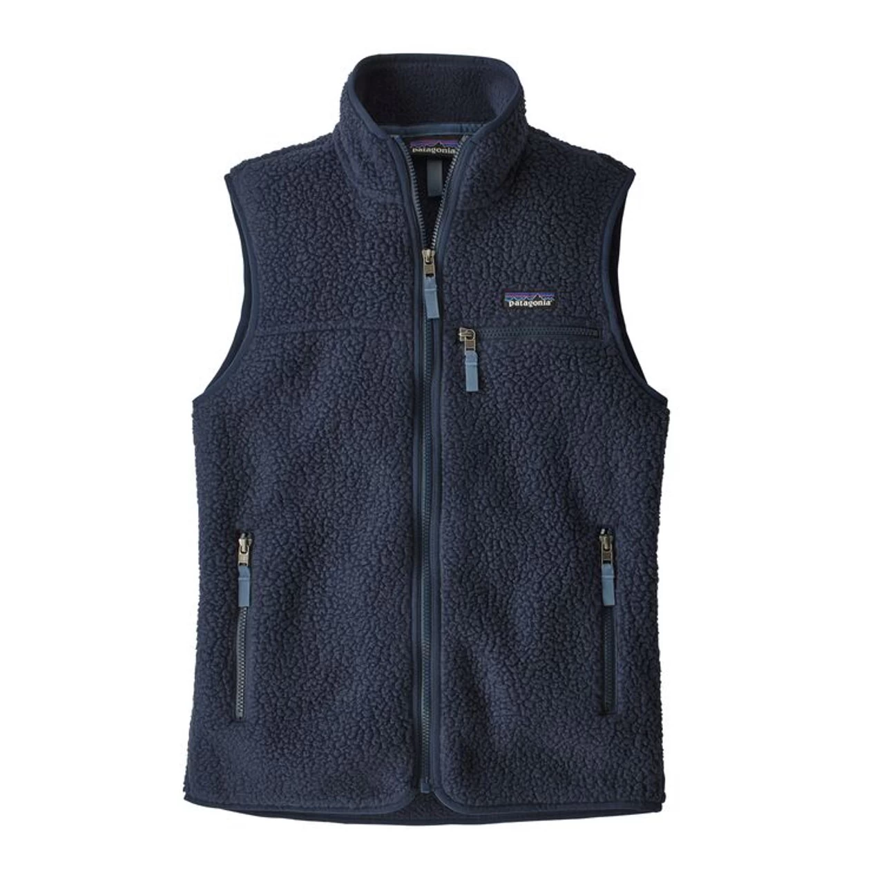 Patagonia Women's Retro Pile Fleece Vest - New Navy 1 Patagonia Women's Retro Pile Fleece Vest - New Navy