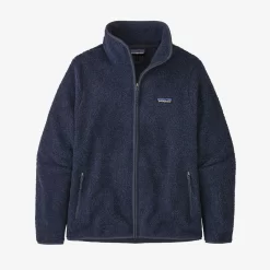 Patagonia Women's Reclaimed Fleece Jacket: Smolder Blue