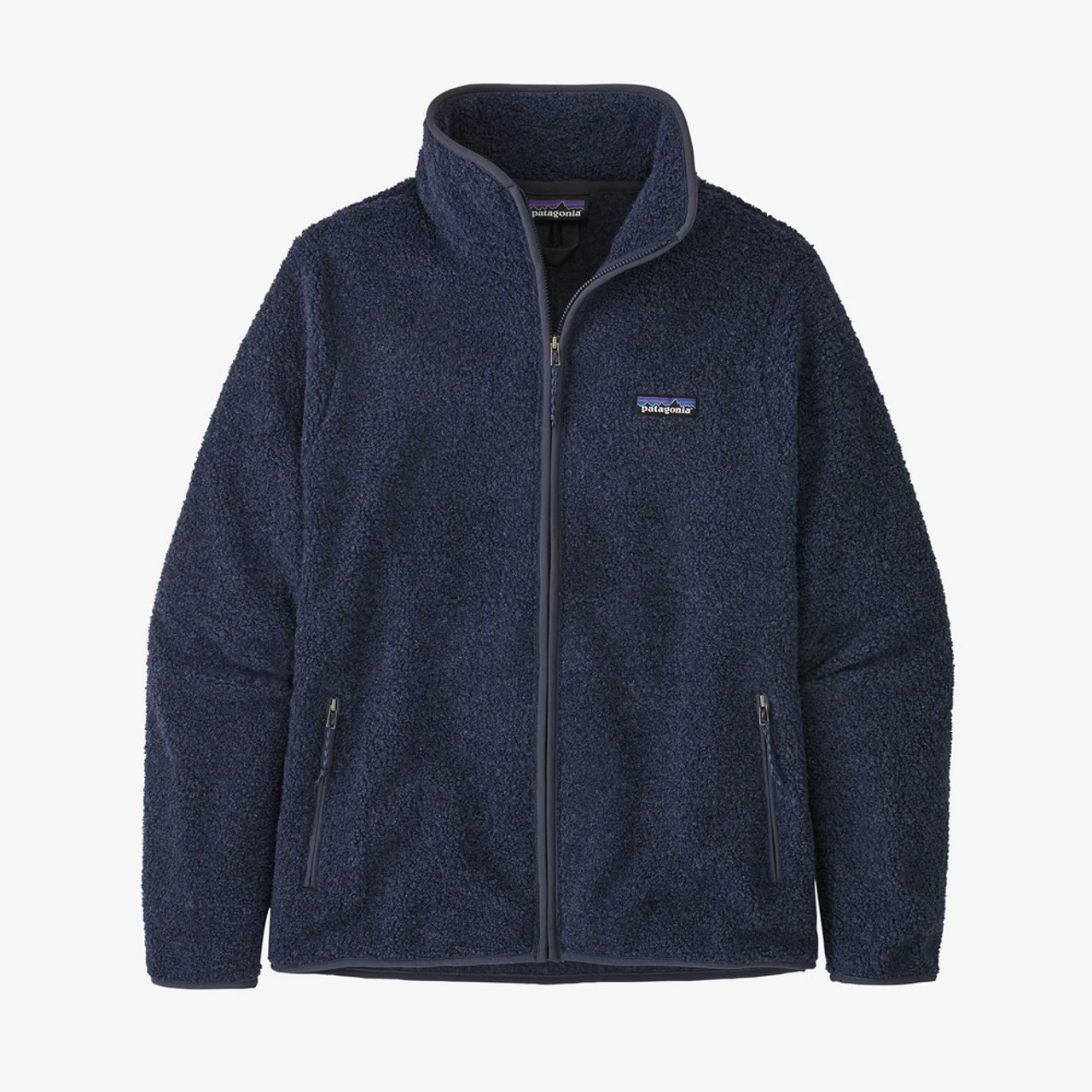 Patagonia Women's Reclaimed Fleece Jacket: Smolder Blue 1 Patagonia Women's Reclaimed Fleece Jacket: Smolder Blue