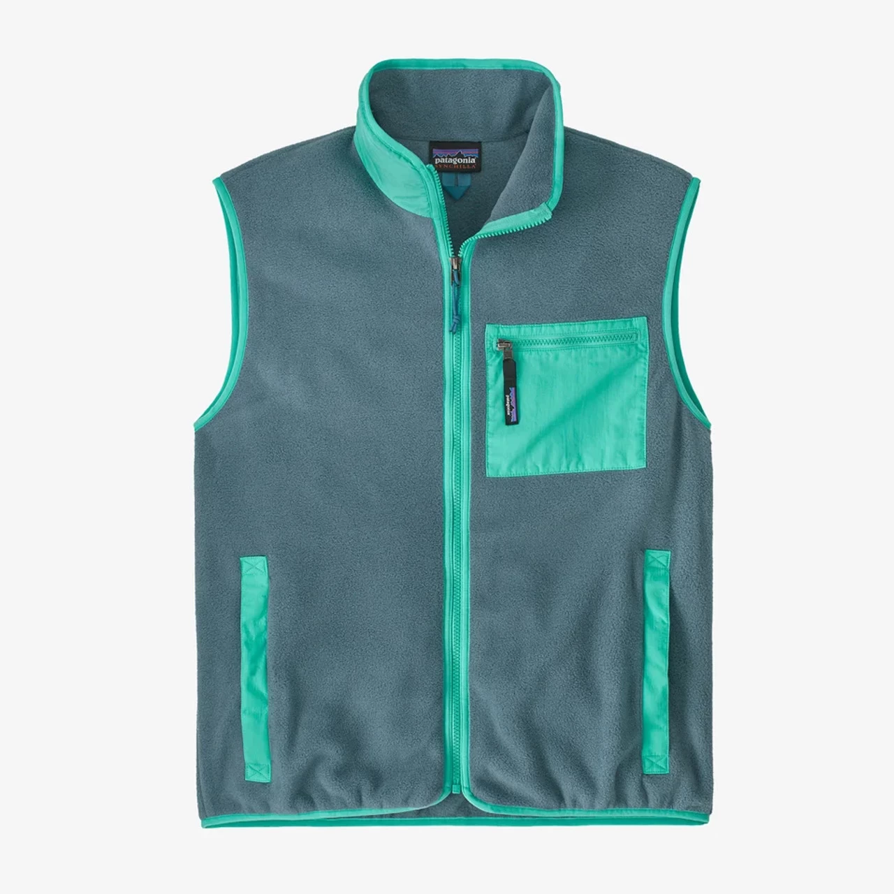 Patagonia Men's Synchilla® Fleece Vest: Plume Grey 1 Patagonia Men's Synchilla® Fleece Vest: Plume Grey