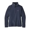 Patagonia Women's Micro D® 1/4-Zip Fleece - New Navy
