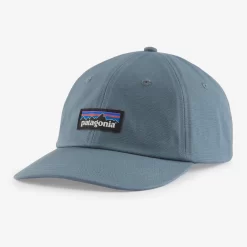 Patagonia P-6 Label Trad Cap: Plume Grey