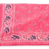 R. Hanauer Pink Cotton Voille Pine Pocket Square