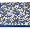 R. Hanauer Elephants Cotton Seersucker Pocket Square