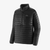 Patagonia Men's AlpLight Down Pullover: Black