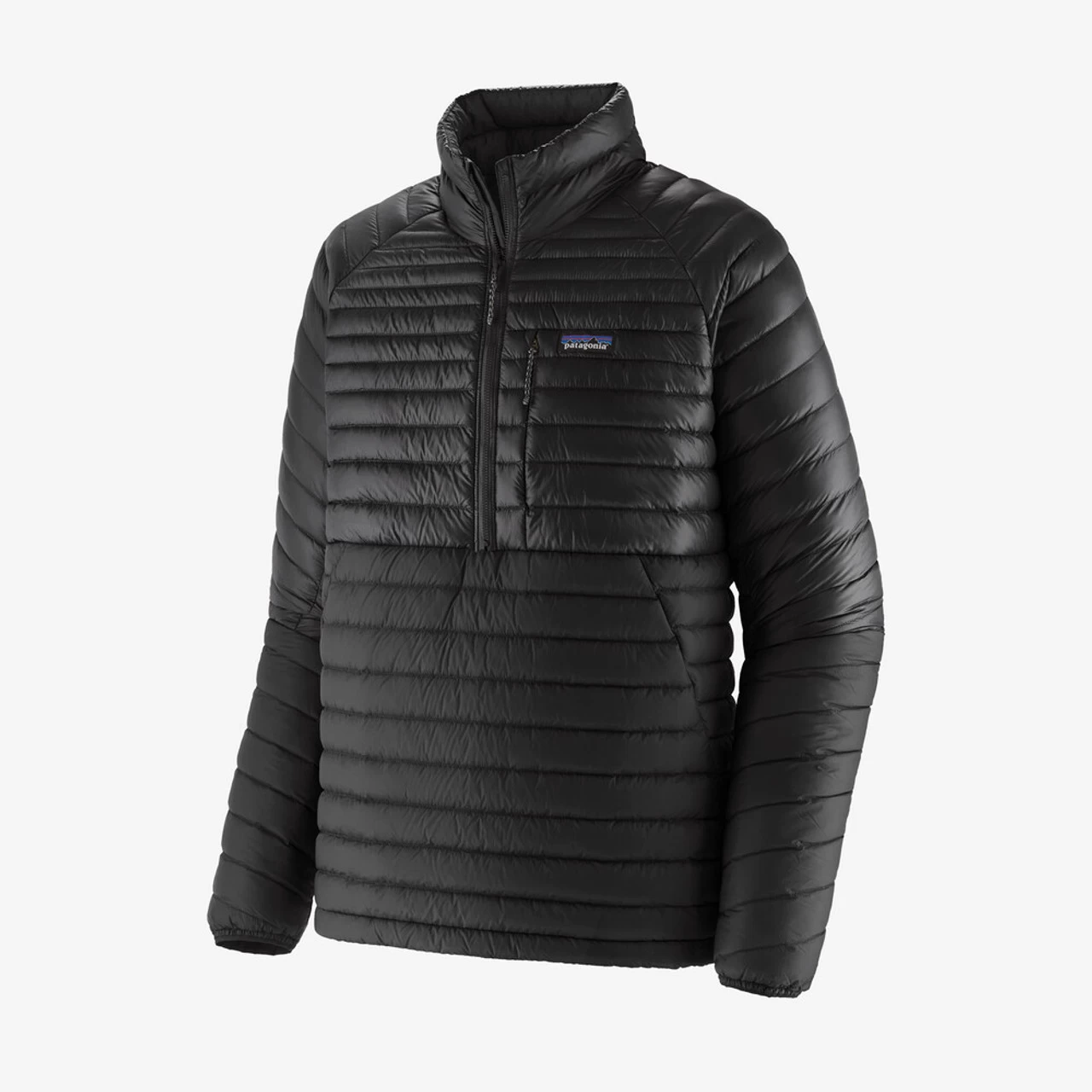 Patagonia Men's AlpLight Down Pullover: Black 1 Patagonia Men's AlpLight Down Pullover: Black
