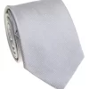 Silver Pin Dot Tie