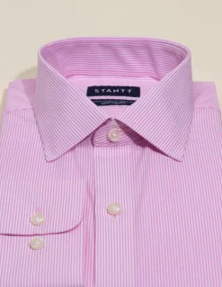 Stantt Pink Bengal Stripe Sport Shirt -Selected Fashion Clothing Stores Bengal Stripe Pink 02 2160x 88296.1682621748