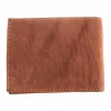 T.B. Phelps Bryce Bison Bi-Fold Wallet W/ Money Clip: Tan