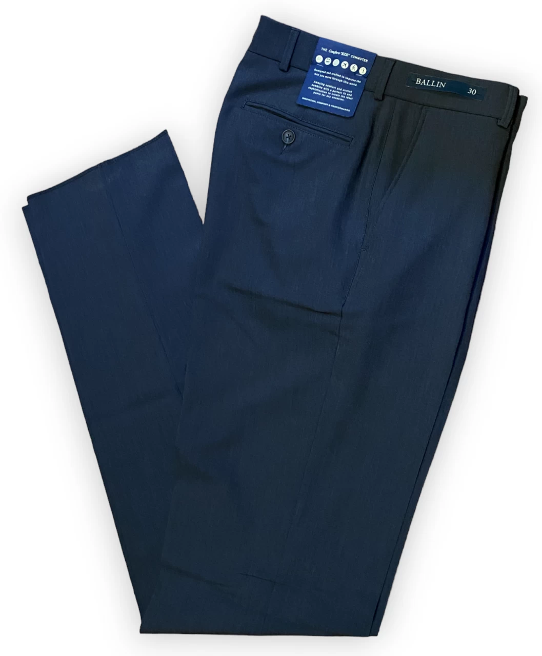 Ballin Bi-Stretch Gab - The Comfort-"Eze" Commuter: Blue Mix 1 Ballin Bi-Stretch Gab - The Comfort-"Eze" Commuter: Blue Mix