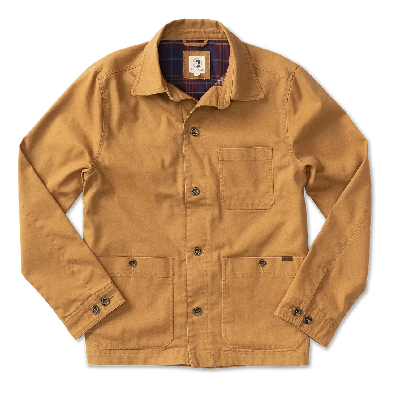 Duck Head Lumber Coat: Field Tan 2 Duck Head Lumber Coat: Field Tan - Image 2