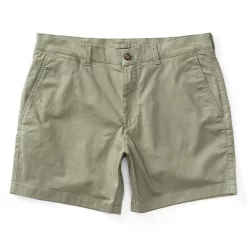 Duckhead 7" Gold School Chino Short: Shadow Green -Selected Fashion Clothing Stores D6 1003 324 Low 2 1800x1800 10570.1677356861