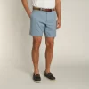 Duckhead Harbor Performance Short: Faded Denim