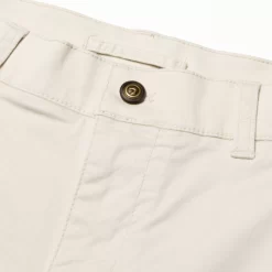 Duckhead 7" Gold School Chino Short: Stone -Selected Fashion Clothing Stores D61003 136 detail low2 79279.1582823475