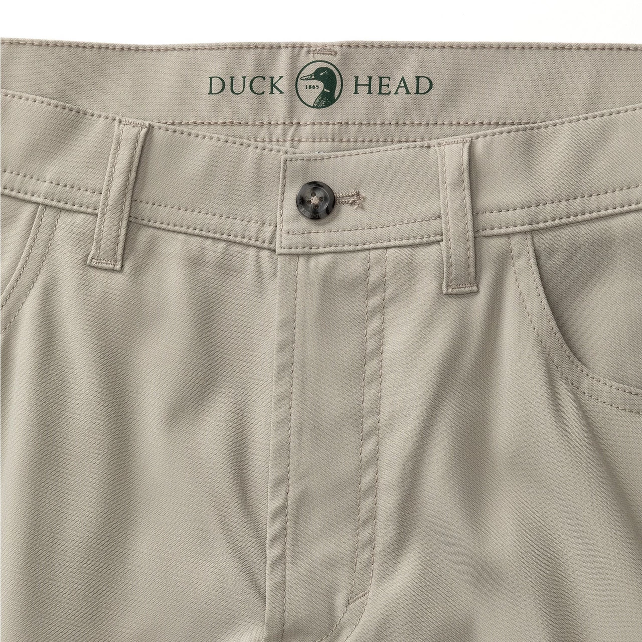 Duck Head Long Drive Performance Five-Pocket: Grey 4 Duck Head Long Drive Performance Five-Pocket: Grey - Image 4