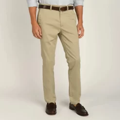 Duck Head Slim Fit Gold School Chino: Khaki