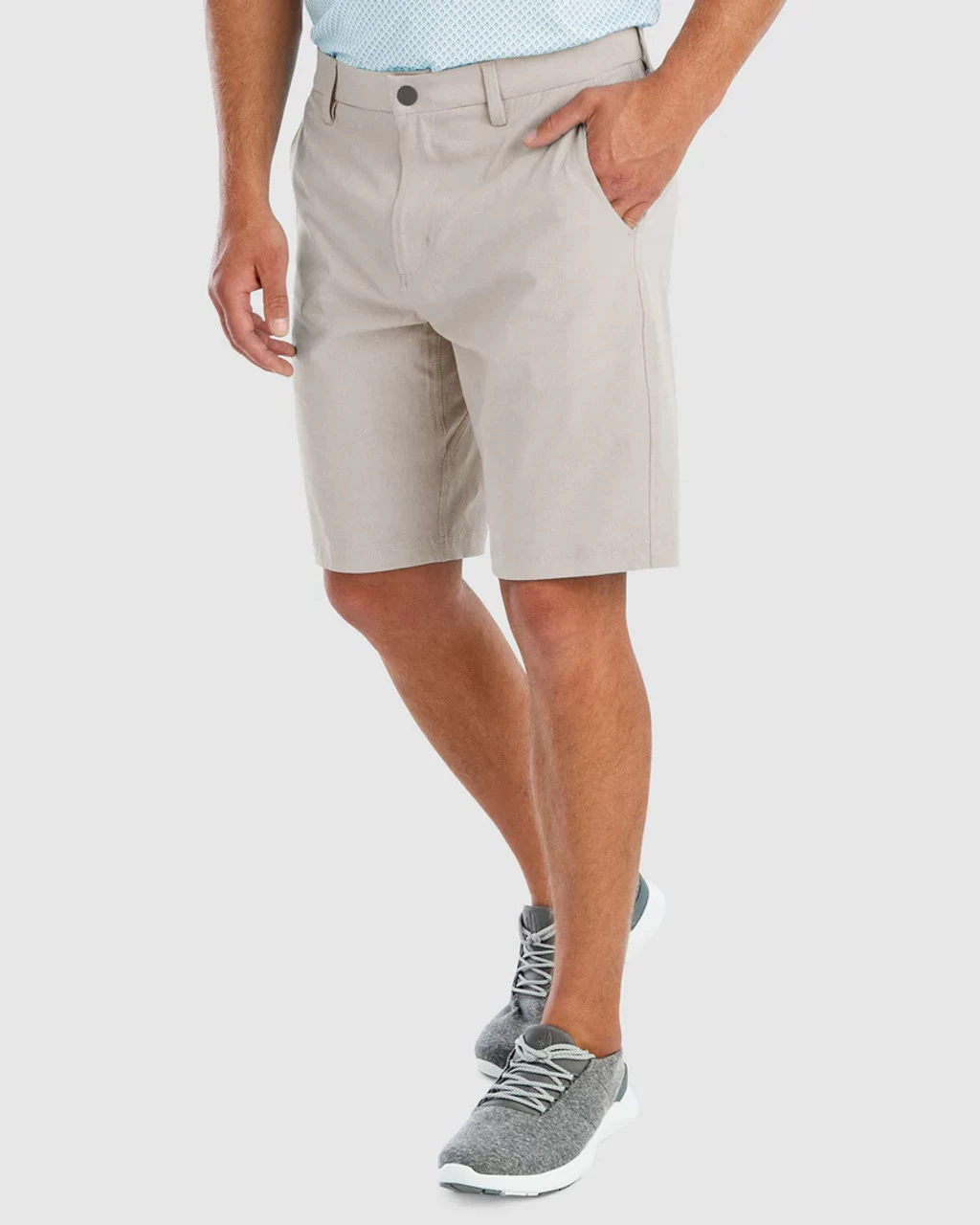 Johnnie-O Calcutta PREP-FORMANCE Woven Shorts: Light Khaki 1 Johnnie-O Calcutta PREP-FORMANCE Woven Shorts: Light Khaki
