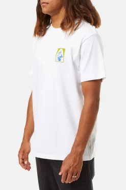Katin Panel Tee: White -Selected Fashion Clothing Stores Katin Panel Tee White 11 5000x 76364.1663269797