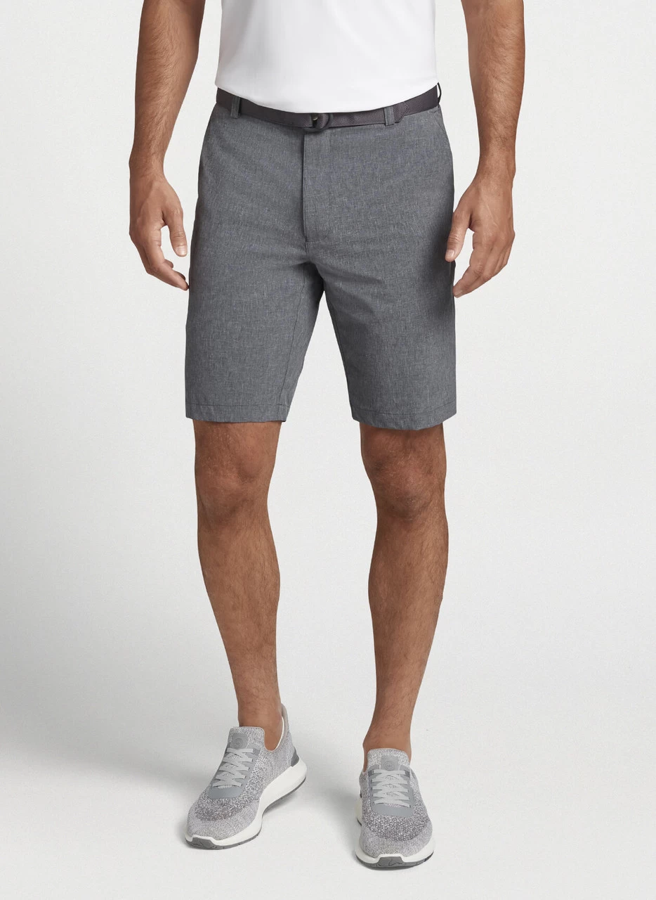Peter Millar Shackleford Performance Hybrid Short: Iron 2 Peter Millar Shackleford Performance Hybrid Short: Iron - Image 2