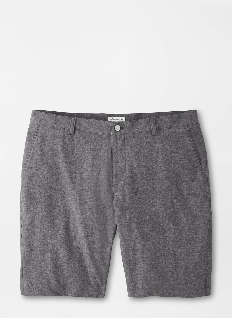 Peter Millar Shackleford Performance Hybrid Short: Iron 1 Peter Millar Shackleford Performance Hybrid Short: Iron