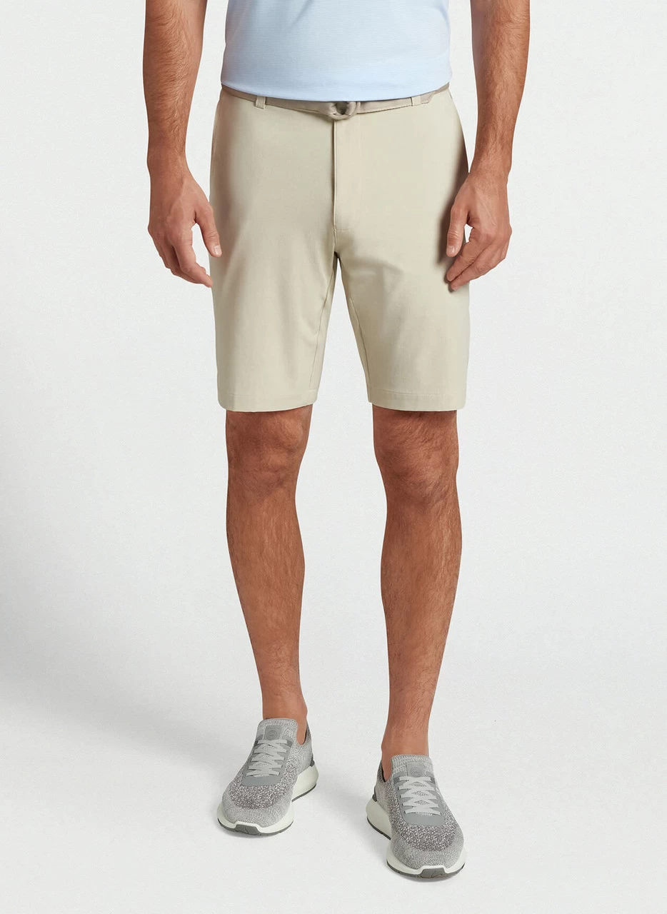 Peter Millar Shackleford Performance Hybrid Short: Sand 2 Peter Millar Shackleford Performance Hybrid Short: Sand - Image 2
