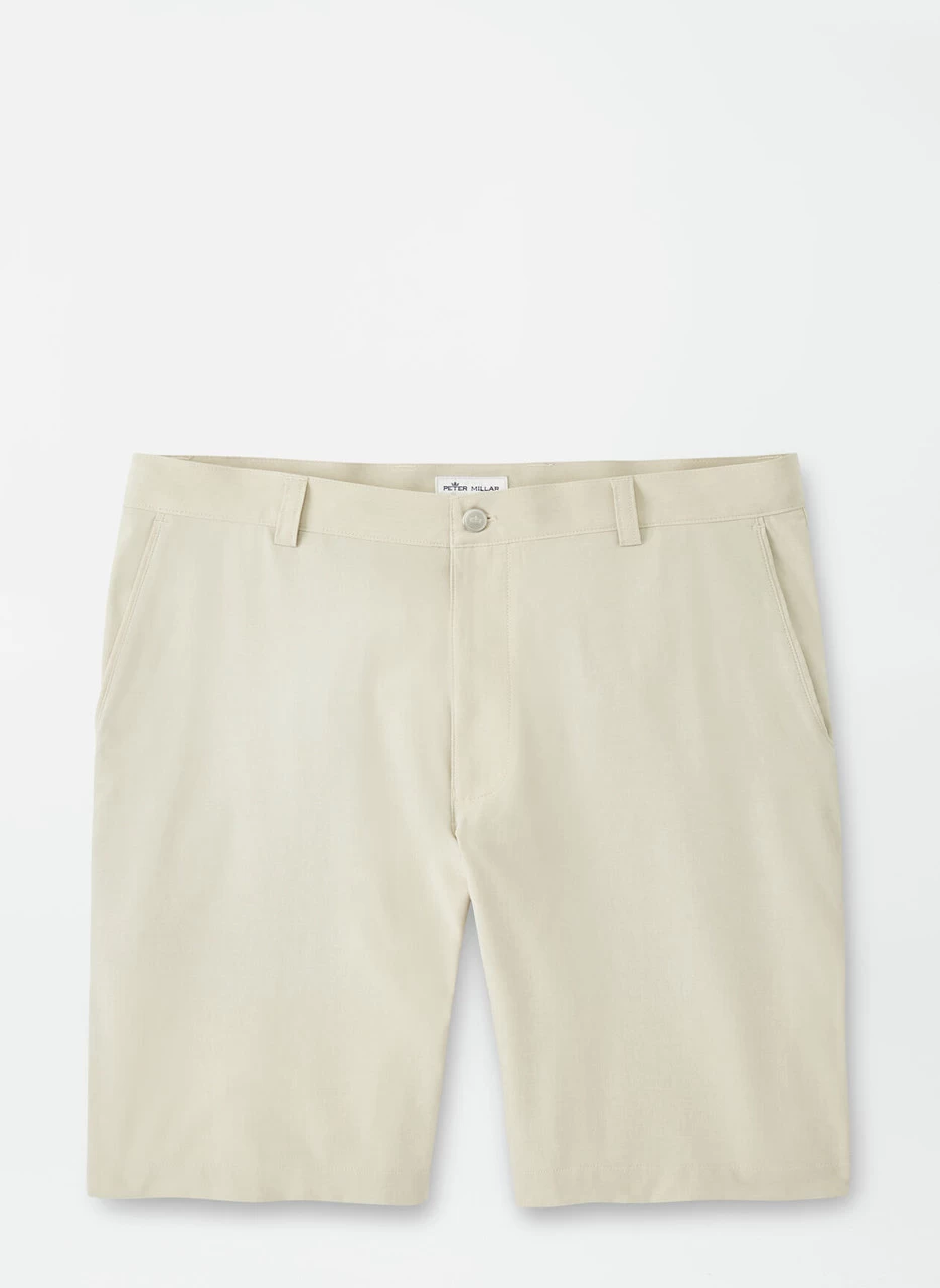Peter Millar Shackleford Performance Hybrid Short: Sand 1 Peter Millar Shackleford Performance Hybrid Short: Sand