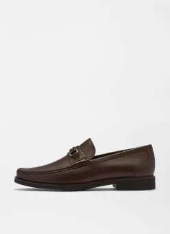 Peter Millar Leather Bit Loafer: Brown 9 Peter Millar Leather Bit Loafer: Brown -Selected Fashion Clothing Stores ME0F60 BRO ALT C 99820.1674496552