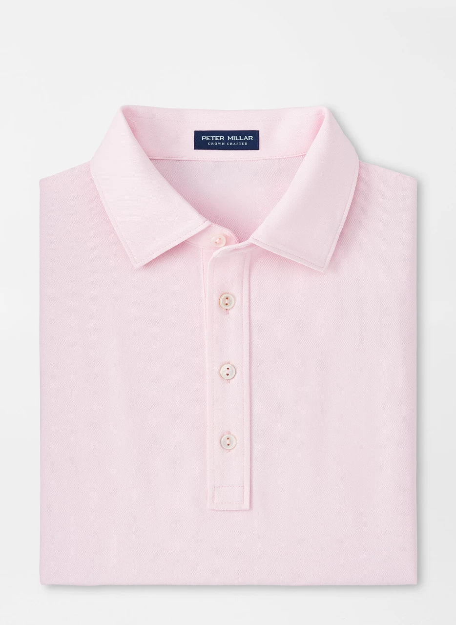 Peter Millar Soul Performance Mesh Polo: Misty Rose 1 Peter Millar Soul Performance Mesh Polo: Misty Rose