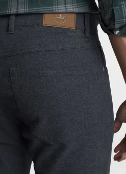 Peter Millar Cotton Flannel Five-Pocket Pant: Iron -Selected Fashion Clothing Stores MF22B01 IRON ALT Z 87921.1665086114