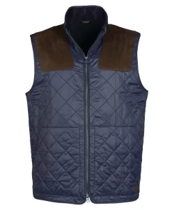 Barbour Mens Redwood Gilet: Navy