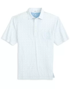 Johnnie-O Briar Printed Polo: Malibu