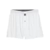 Peter Millar Solid Stretch Jersey Boxer: White
