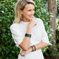 Brackish Wide Cuff - Sue -Selected Fashion Clothing Stores SueWide Lifestyle2 600x 26530.1588619687