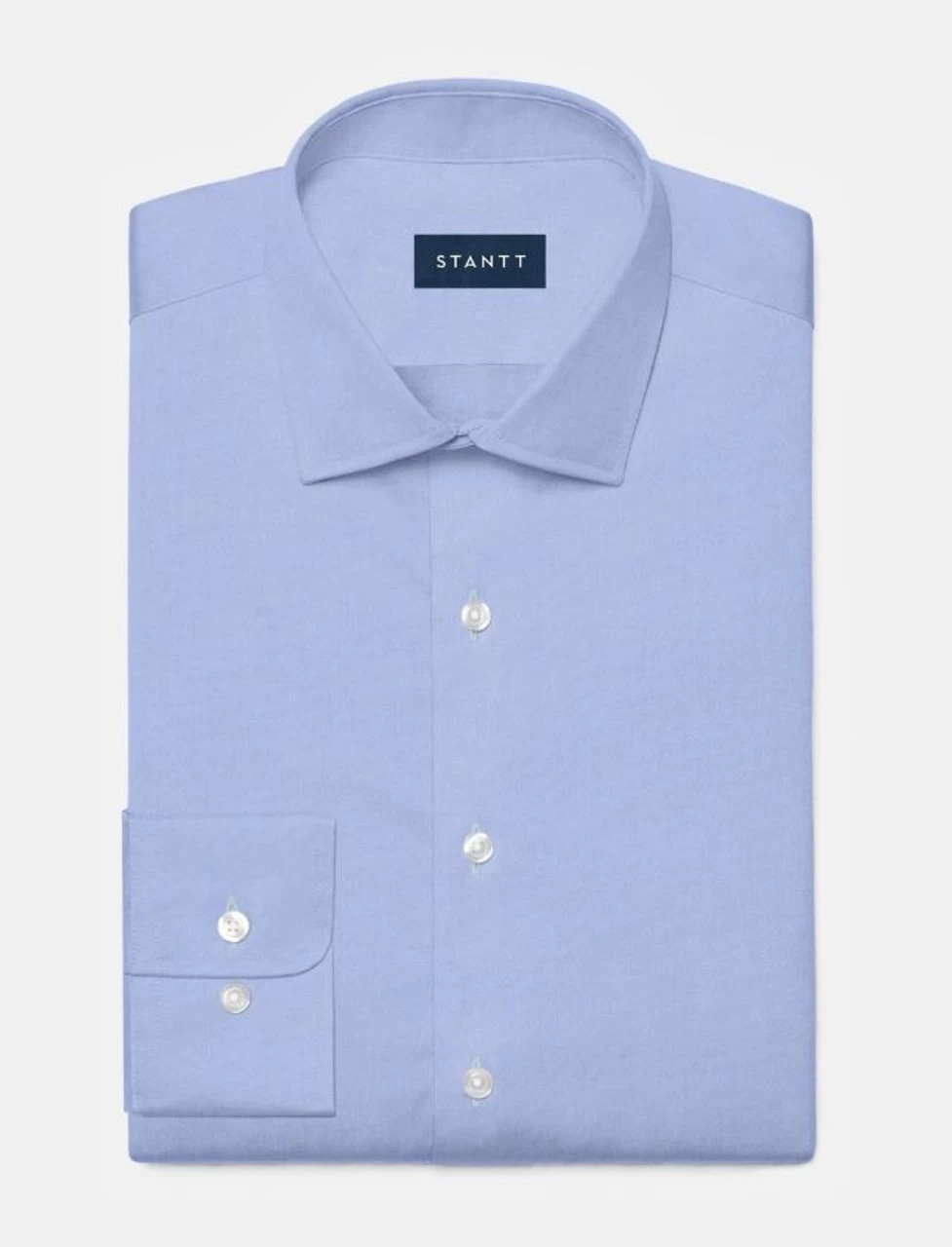 Stantt Wrinkle-Resistant Twill: Light Blue 1 Stantt Wrinkle-Resistant Twill: Light Blue