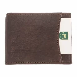 T.B. Phelps Bryce Bison Bi-Fold Wallet W/ Money Clip: Briar -Selected Fashion Clothing Stores bryce bison wallet briar 2 2 68485.1666813691