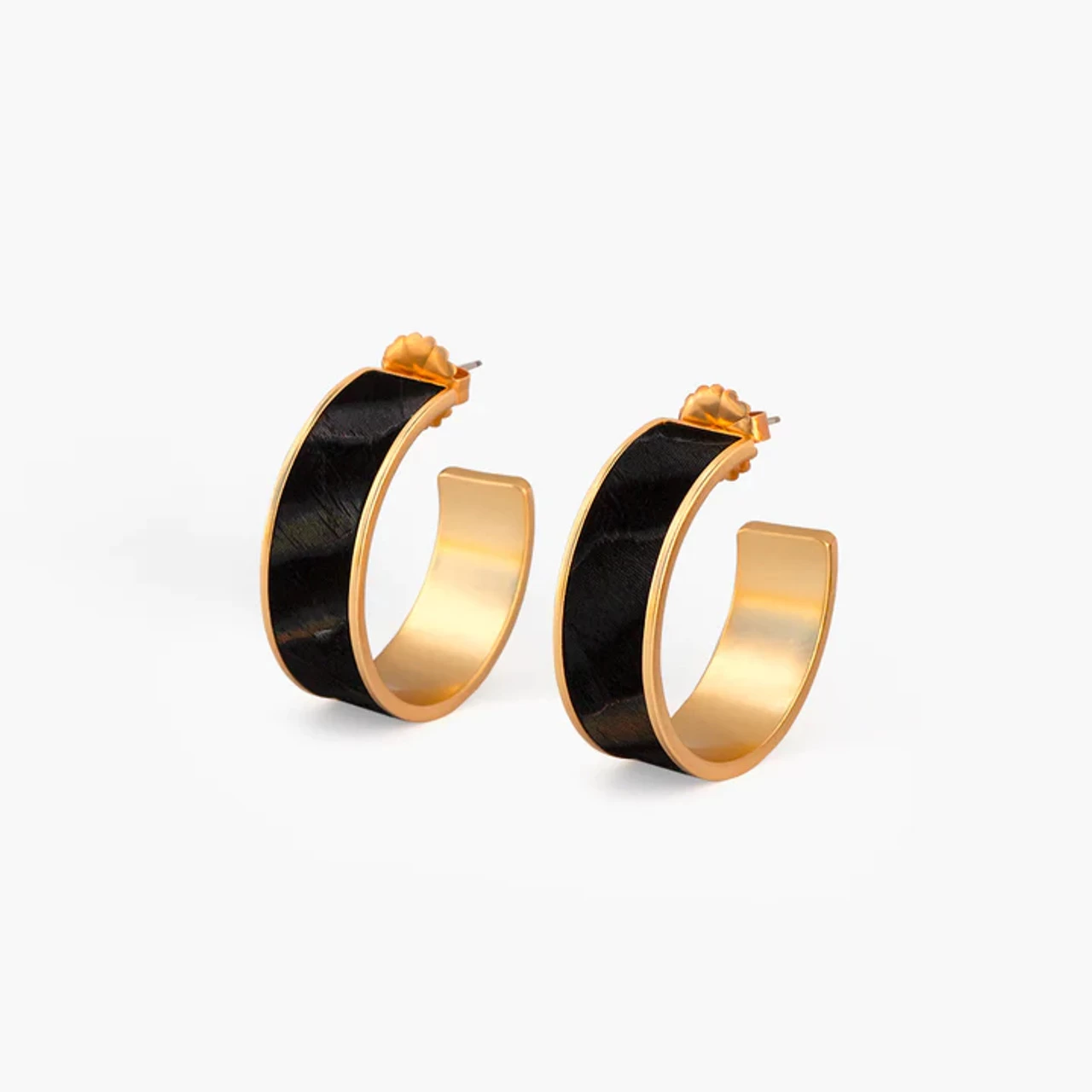Brackish Hoop Earring: Drift 1 Brackish Hoop Earring: Drift