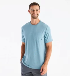 Selected Fashion Clothing Stores -Selected Fashion Clothing Stores flex pocket tee heather mineral men 2 2600x2800 crop center 68455.1675887267
