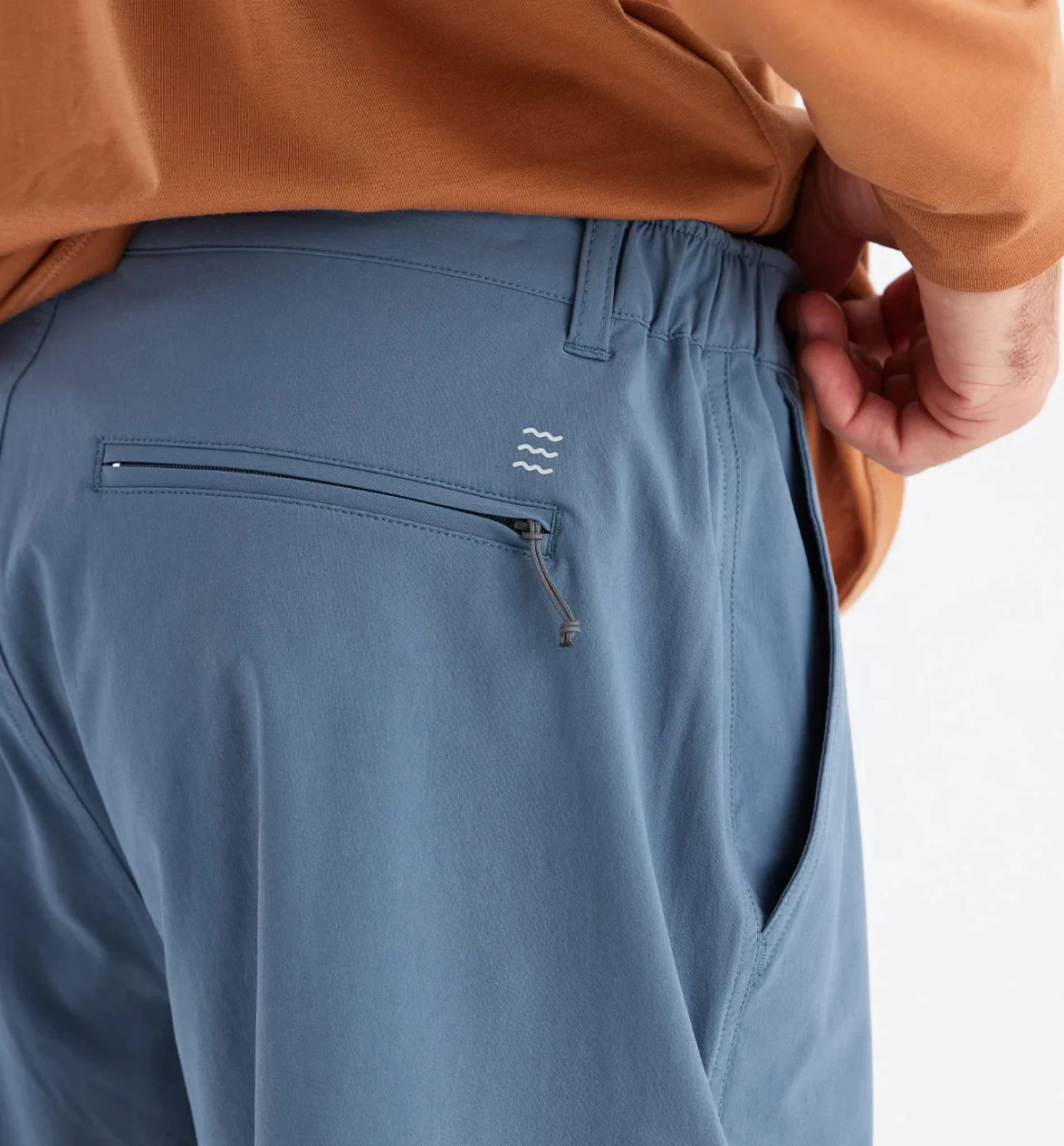 Free Fly Men's Latitude Short: Slate Blue 3 Free Fly Men's Latitude Short: Slate Blue - Image 3