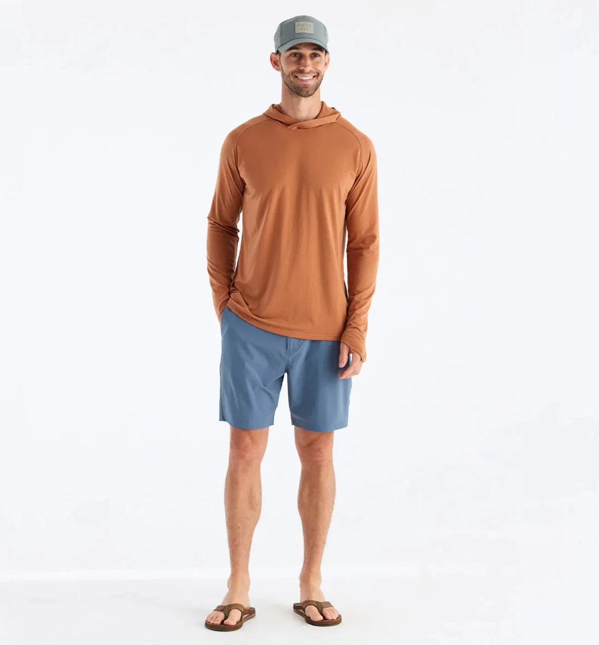 Free Fly Men's Latitude Short: Slate Blue 4 Free Fly Men's Latitude Short: Slate Blue - Image 4