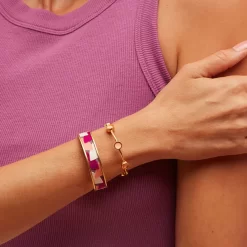 Brackish Thin Cuff: Ludisia -Selected Fashion Clothing Stores ludisia feather thin cuff lifestyle 3 720x 92652.1681316127