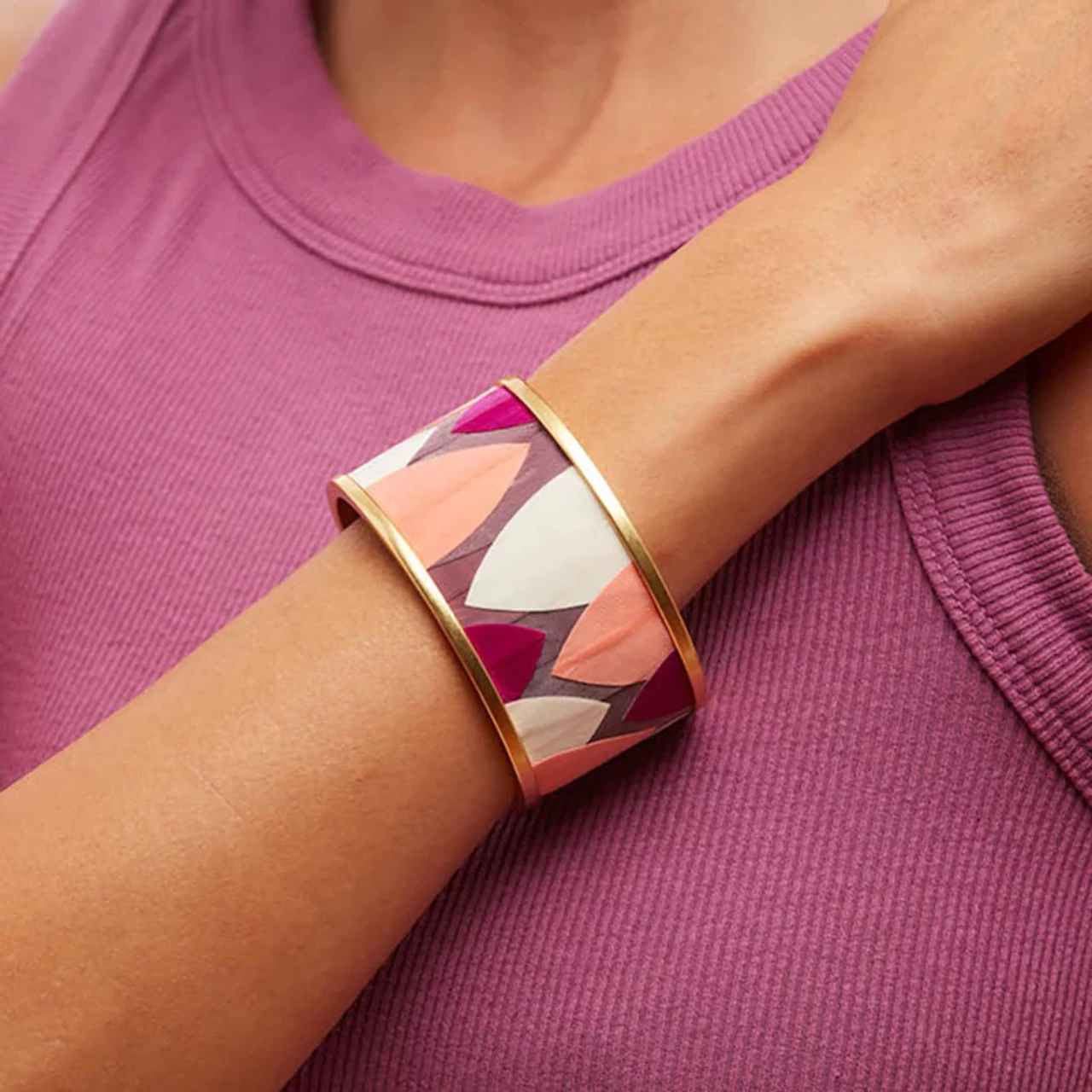 Brackish Wide Cuff: Ludisia 2 Brackish Wide Cuff: Ludisia - Image 2