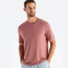 Free Fly Men's Bamboo Motion Tee: Redwood
