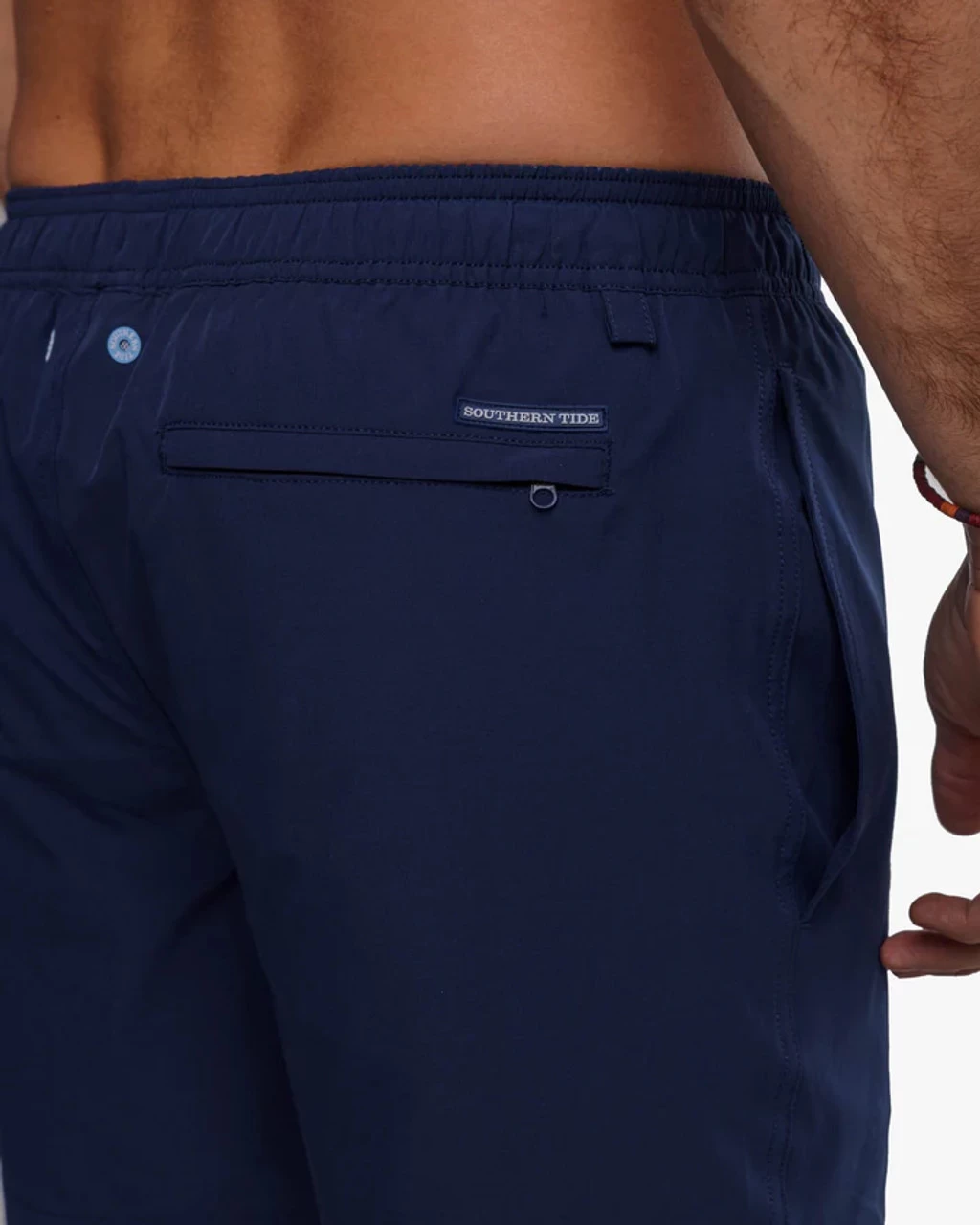 Southern Tide Solid Swim Trunk: True Navy 3 Southern Tide Solid Swim Trunk: True Navy - Image 3