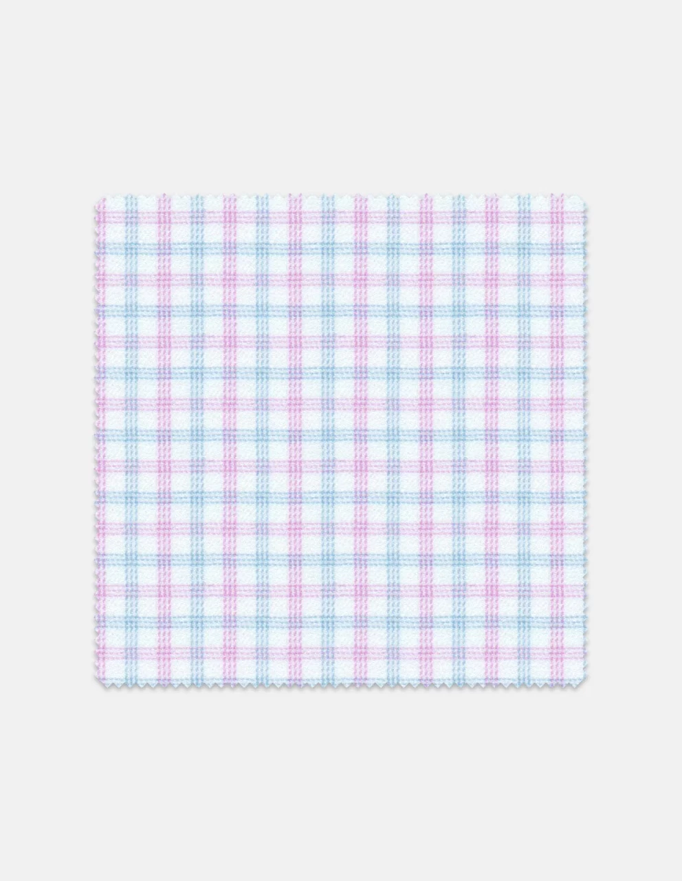 Stantt Lilac & Sky Blue Stacked Check Sport Shirt 2 Stantt Lilac & Sky Blue Stacked Check Sport Shirt - Image 2