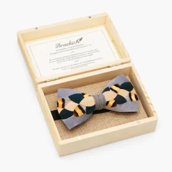 Brackish Bowtie: Wightman -Selected Fashion Clothing Stores wightman mens feather bow tie boxed 720x 96968.1666892605